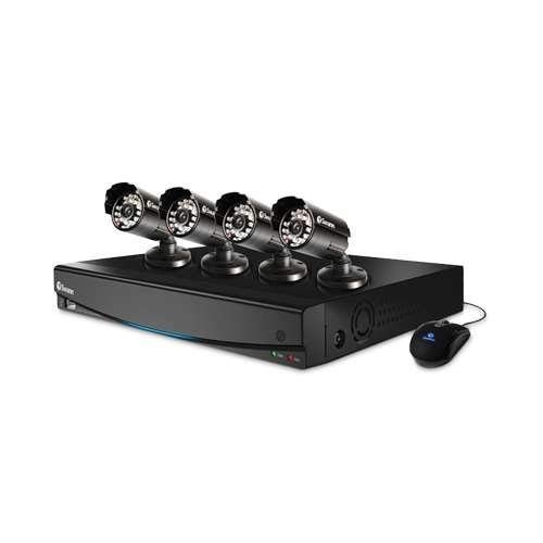 Swann SWDVK-414254-US Advanced Series 4-Channel D1 Digital Video Recorder and 4 540TVL PRO-510 Cameras (Black)