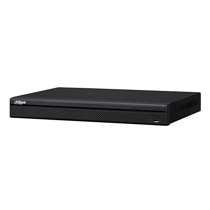 Dahua NVR4208-8P-4KS2 4K 8 Channel PoE NVR (1080p/3MP/4MP/5MP/6MP/8MP) Network Video Recorder with 2 SATA, Supports up to 8 x 8-Megapixel IP Cameras, Supports up to 6TB HDD(Not Included)