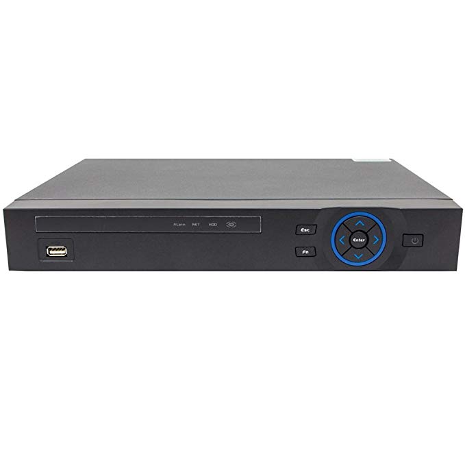 8 Channel Tribrid Security Surveillance DVR with Analog @960H and HD-CVI and 2 IP Channels @up to 1080p ALL IN ONE - NO HARD DRIVE