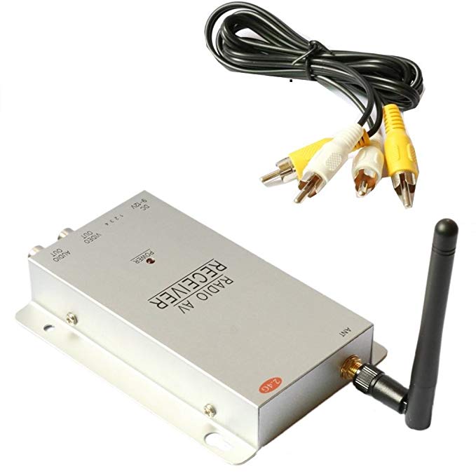 2.4GHZ 4CH Wireless Video and Audio Receiver For Camera CCTV security system