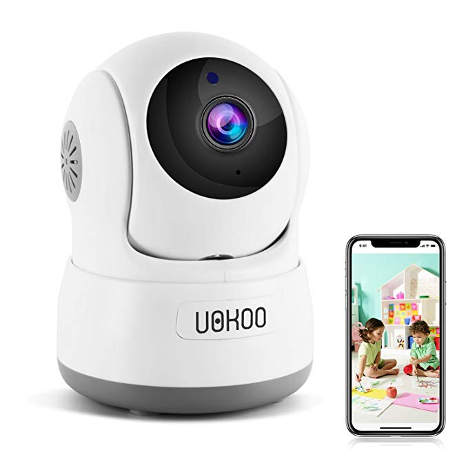 Wireless Security Camera, 720P HD Home WiFi Wireless Security Surveillance IP Camera with Motion Detection Pan/Tilt, 2 Way Audio and Night Vision Baby Monitor, Nanny Cam