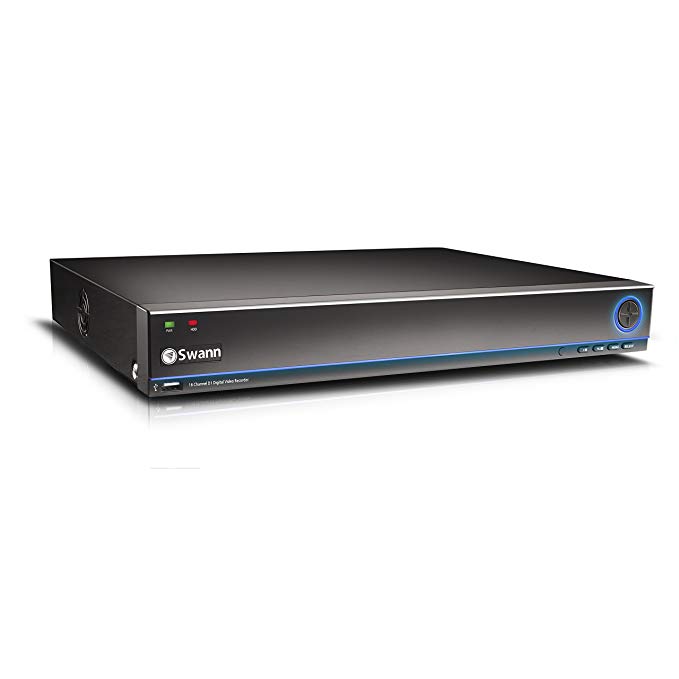 Swann CODVR-A16D12T-US 16 Channel D1 DVR with 2TB Hard Drive (Black)