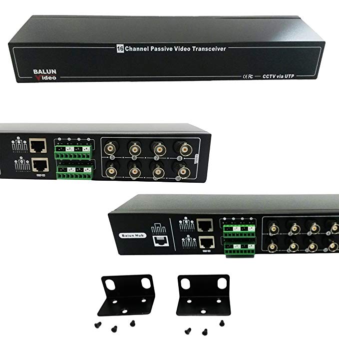 VENTECH CCTV 16 Ch Video Balun 16 ch Pasive Transceiver RJ45 ACCESSORIES