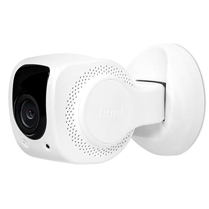 Tend Insights Lynx Indoor 1080p HD Security Camera - Home Surveillance Monitor w/Facial Recognition, WiFi, Night Vision